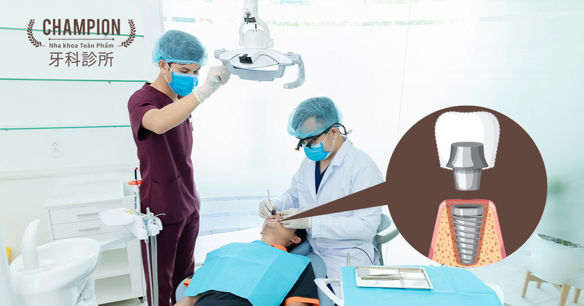 Trồng răng implant tại nha khoa quận 7