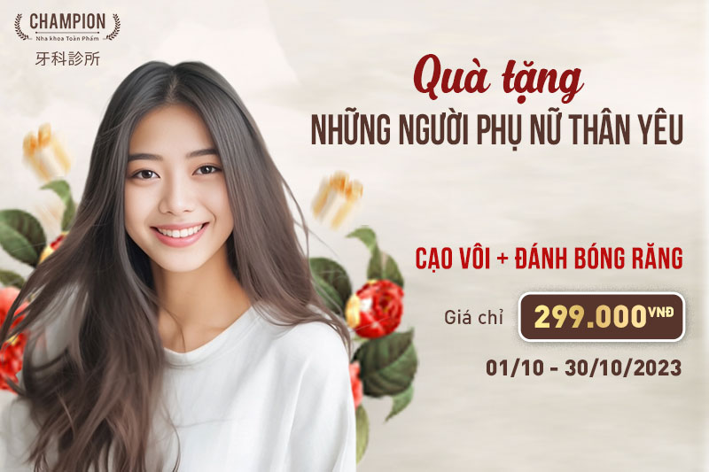 Gói Quà tặng những người phụ nữ thân yêu nhân dịp 20/10