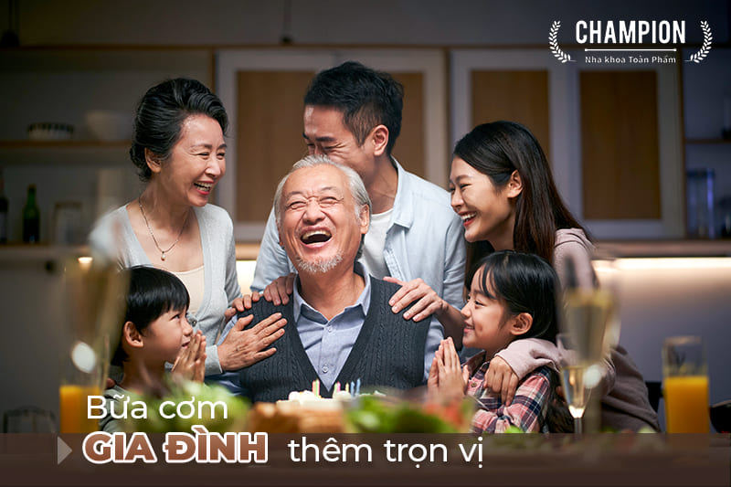 Bữa cơm gia đình thêm trọn vị