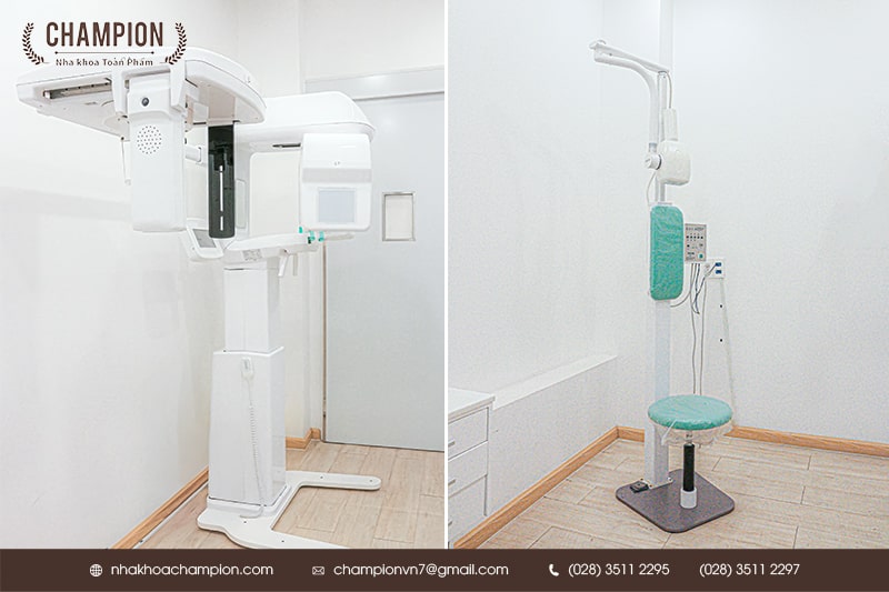 Thiết bị công nghệ phục vụ nha khoa của Champion Dental Clinic