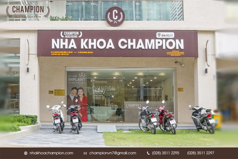 Bên ngoài Phòng khám Champion Dental Clinc